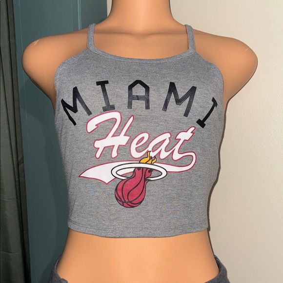 NBA Miami Heat Gray Tank Top - Picture 1 of 3